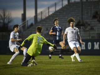 Boys Soccer: Columbia River at Hockinson photo gallery