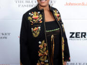 Tamron Hall attends the 8th Annual Blue Jacket Fashion Show at Moonlight Studios on Feb. 1 in New York City.