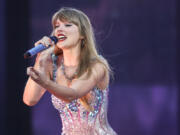 Taylor Swift performs at Soldier Field in Chicago on June 2, 2023.