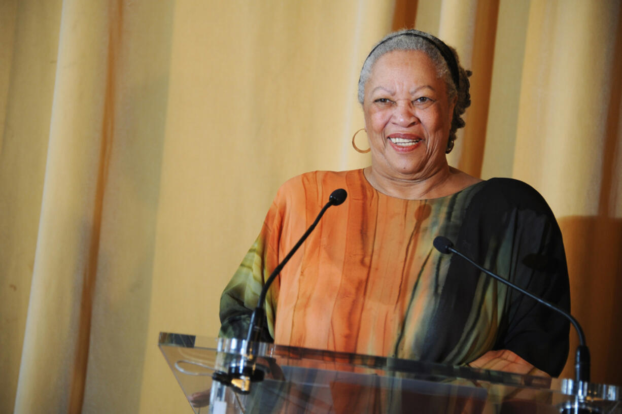 Author and Nobel Prize in literature winner Toni Morrison receives the Honor Medal of The City of Paris (Grand Vermeil) at Mairie de Paris on Nov. 4, 2010.