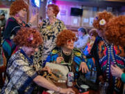 Will the real Mrs. Roper please step forward? Happy Family Restaurant in Battle Ground fills with participants in Saturday&rsquo;s Mrs. Roper Pub Crawl. The event celebrated the iconic style of Helen Roper from the classic television show, &ldquo;Three&rsquo;s Company.&rdquo; Similar Mrs.
