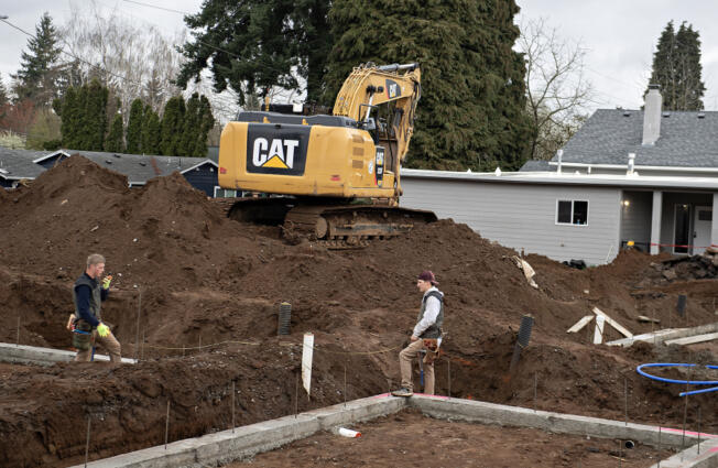 Construction is underway on housing for low-income families. This property in Vancouver&rsquo;s Rose Village neighborhood is owned by the nonprofit Community Roots Collaborative, which helped the city&rsquo;s affordable housing numbers grow in 2022 with its Fruit Valley Terrace community.