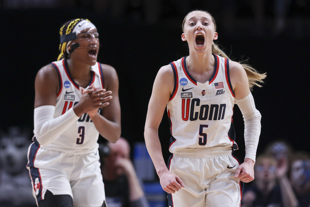 NCAA Women Paige Bueckers leads UConn women into 28th Elite Eight as