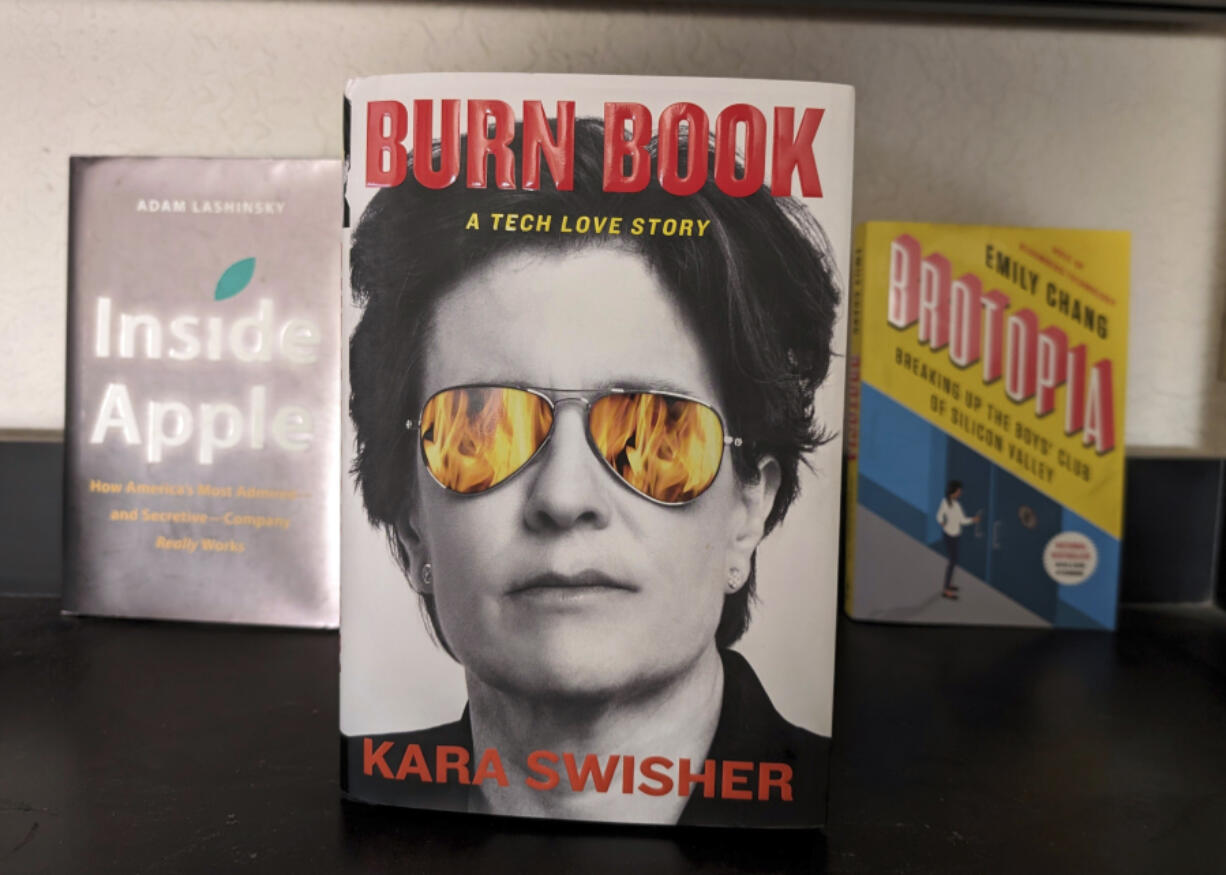 &ldquo;Burn Book,&rdquo; by longtime Silicon Valley reporter Kara Swisher is seen Feb. 23 in San Ramon, Calif. The book is published by Simon and Schuster.