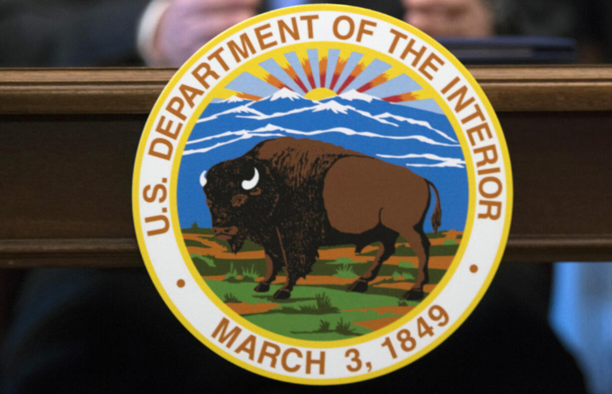 FILE - The Interior Department in Washington, March 29, 2017.  The Interior Department will be allocating more than $120 million to tribal governments to fight the impacts of climate change. The funding is designed to help tribal nations adapt to climate threats, including relocating infrastructure.