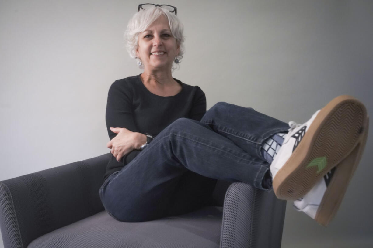 Author Kate DiCamillo, seen Jan. 18 in New York,  is known for beloved stories like &ldquo;The Tale of Despereaux&rdquo; and &ldquo;Because of Winn-Dixie.&rdquo; Her new book, &ldquo;Ferris,&rdquo; was released Tuesday.