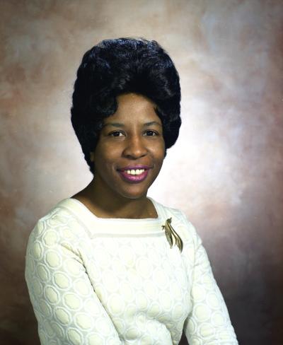 Representative Peggy Joan Maxie, 1973 (Photo by Vibert Jeffers)
