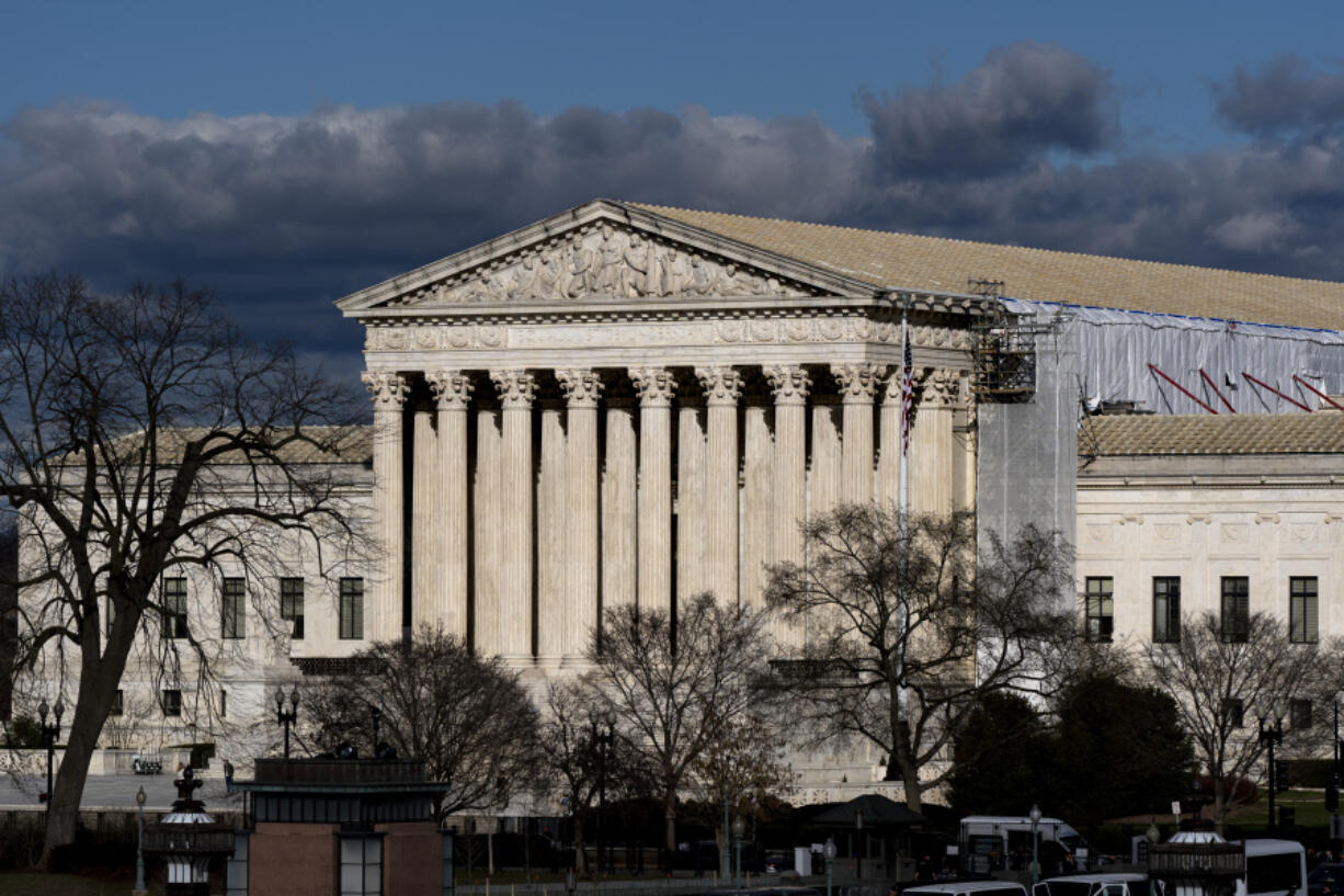 FILE - The Supreme Court is seen in Washington, March 7, 2024. (AP Photo/J.