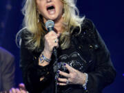 Bonnie Tyler performs on stage during Music For The Marsden 2020 at The O2 Arena on March 3, 2020, in London. Her song &ldquo;Total Eclipse of the Heart&rdquo; is at the top of The Dallas Morning News&rsquo; playlist for the April 8 eclipse.