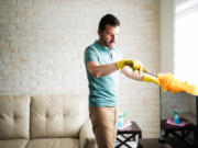 A little light-intensity activity, like spring cleaning, is a first step toward better health.