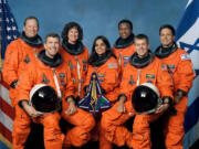 The crew of Space Shuttle Columbia.