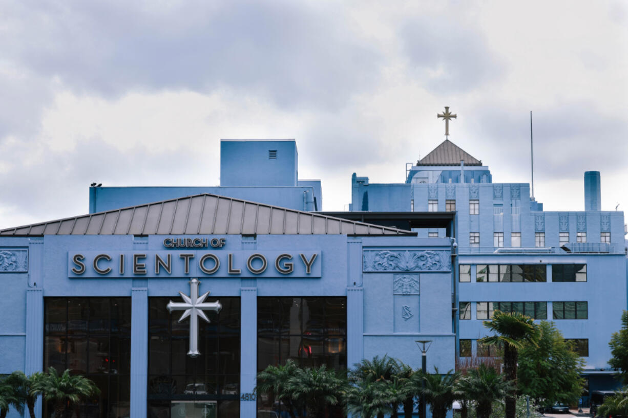 The Church of Scientology of Los Angeles is pictured at 4810 Sunset Blvd. on Feb. 7, 2024, in Los Angeles.