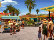 Lokono Cove is the name of the retail area coming to Carnival&rsquo;s Grand Bahama Celebration Key. The cruise line&rsquo;s new port of call is expected to open in summer 2025.