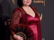 Delta Burke attends day two of the 2017 Creative Arts Emmy Awards on Sept. 10, 2017, in Los Angeles.