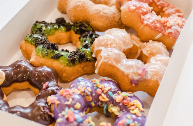 A selection of pon de ring mochi donuts from Short and Sweet
(Photo contributed by M. Reid)