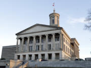 FILE - The Tennessee Capitol is seen, Jan. 8, 2020, in Nashville, Tenn. Republican lawmakers in Tennessee advanced a proposal Tuesday, April 9, 2024, to allow some teachers to carry handguns on public school grounds, a move that would mark one of the state&rsquo;s biggest expansions of gun access since a deadly shooting at a private elementary school last year.