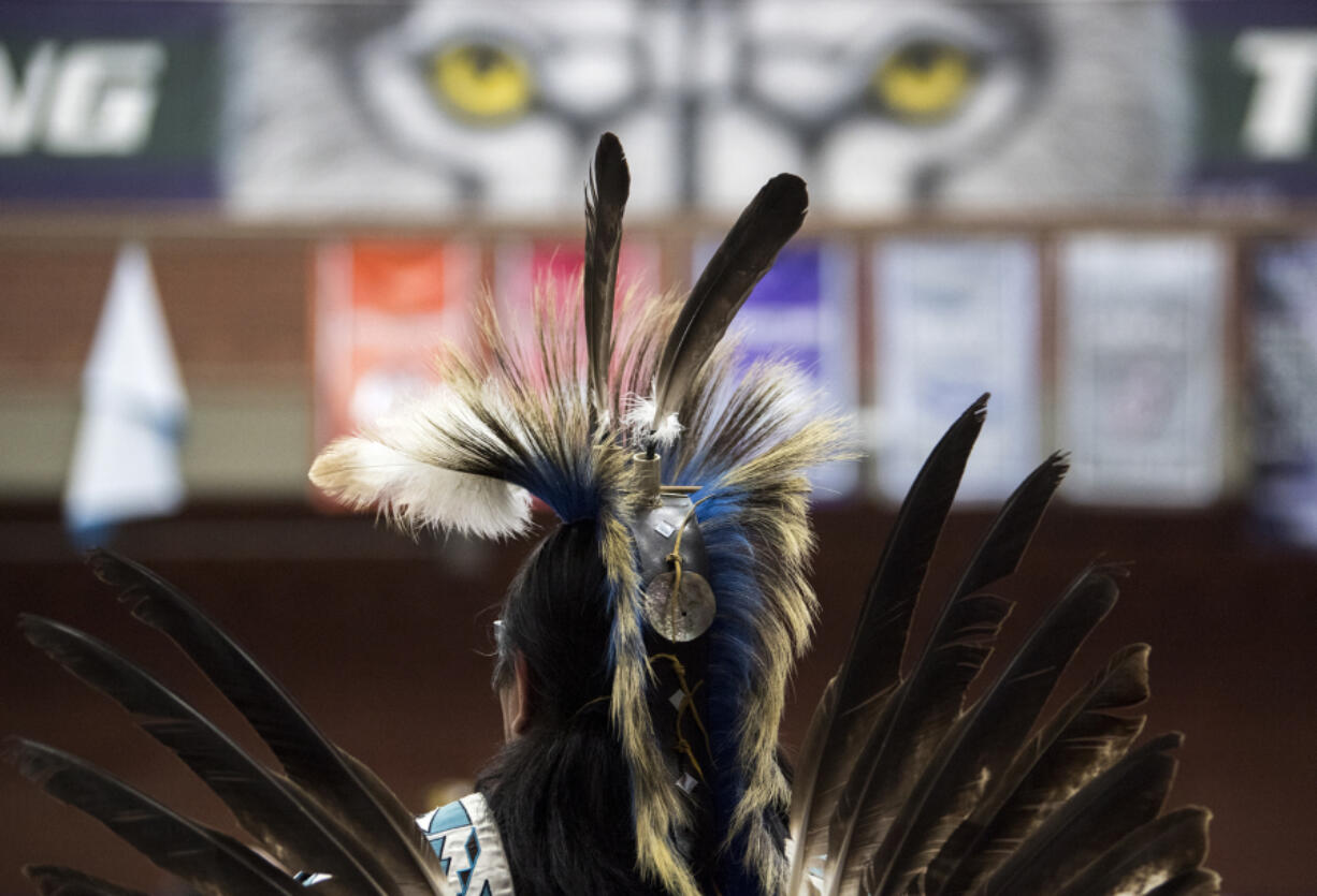 The Native American Parent Association of Southwest Washington has hosted powwows like this 2018 one at Heritage High School in Vancouver for about 20 years.