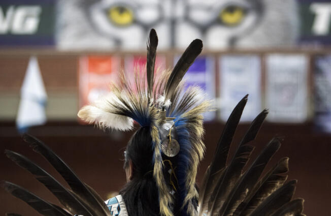 The Native American Parent Association of Southwest Washington has hosted powwows like this 2018 one at Heritage High School in Vancouver for about 20 years.