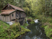 The Cedar Creek Grist Mill is sprouting rot and in need of repair.