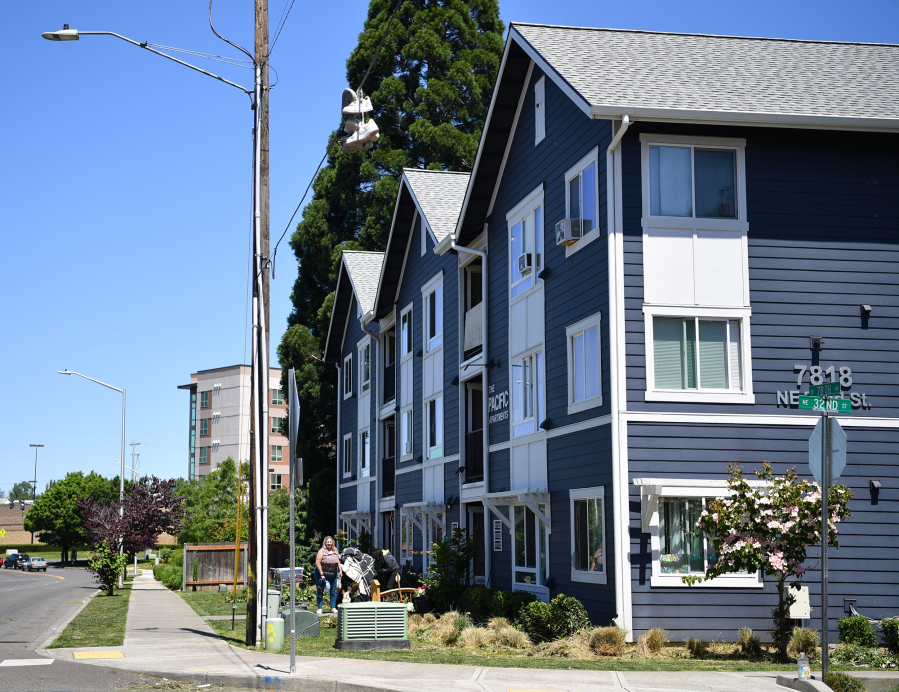 The Pacific apartment building was completed with help from a loan from the Community Foundation of Southwest Washington, who recently held their annual luncheon. Community Foundation President Matt Morton said he hopes the organization can build more accessible housing for underserved communities through its new initiative.