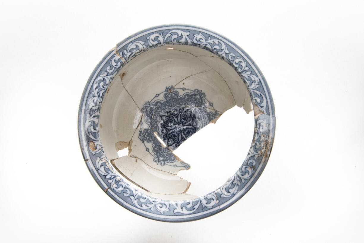 Fort Vancouver&rsquo;s collection of archaeological Spode &ndash; that is, pieces and fragments of the dishware that were literally found in the ground &ndash; is the largest in the world, according to curator Meagan Huff.
